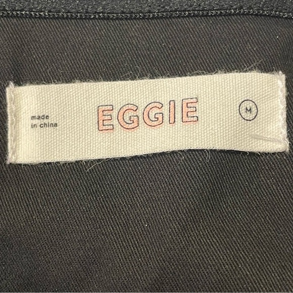 EGGIE NWOT Plaid Belted Jumpsuit in Red - Picture 5 of 7